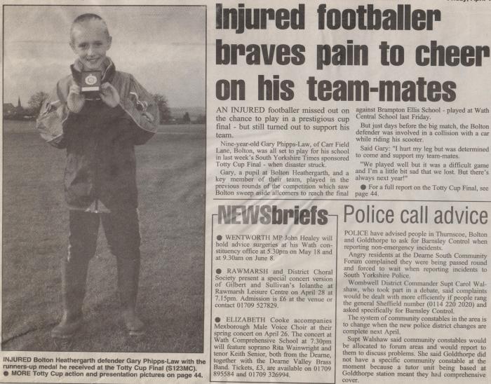 2001 Totty injured 001