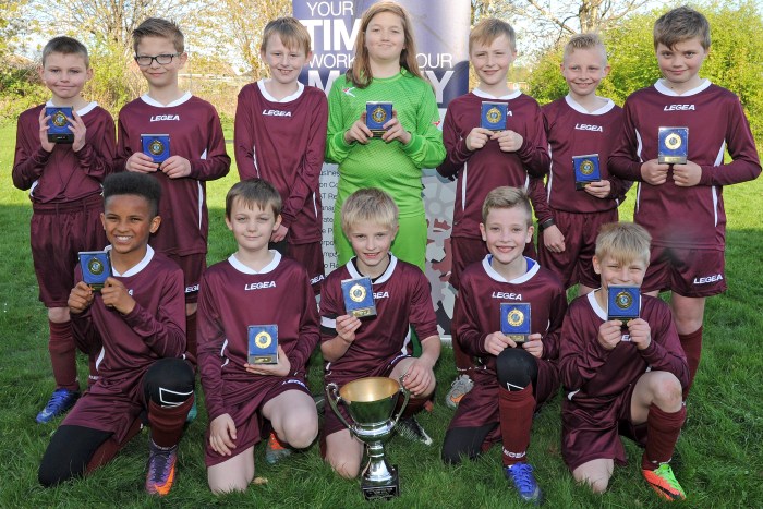 Totty Cup Final winners Carrfield.