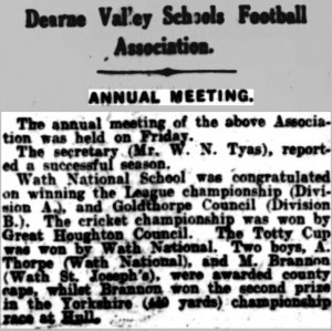 Mexborough &amp; Swinton Times - Saturday 25 July 1925